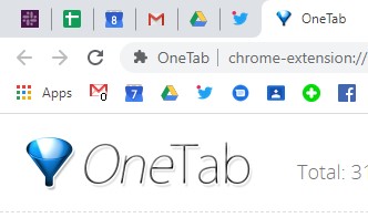 MrHennigar's tweet image. I&apos;ve started using the pinned tab feature in Chrome. 

I just discovered that when you use OneTab to close all your tabs, it doesn&apos;t close the pinned tabs! Very convenient. #ClickLessDoMore #ShukesAndGiff