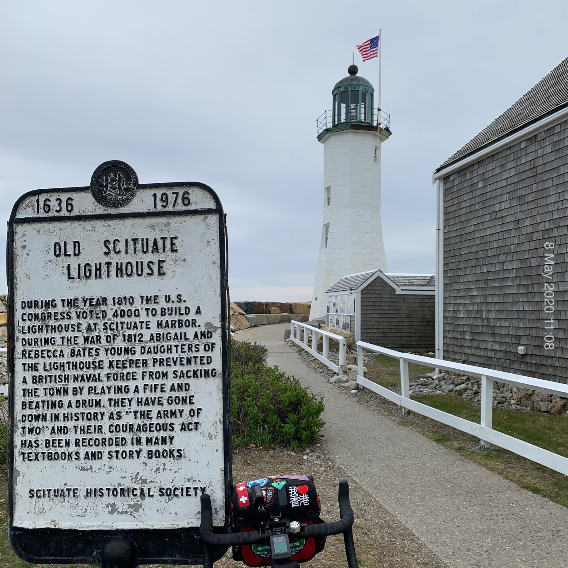 Rami رامي 拉美 on Twitter: "Scituate #lighthouse on tour south of Boston  (route log & map https://t.co/tvH7JjX9mD)… "