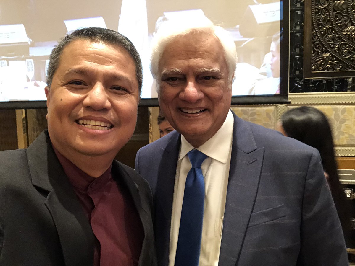 NoelAlbaPantoja's tweet photo. @RaviZacharias Happy anniversary Dr. Ravi and Marge Zacarias. Words are not enough to say thanks and how much we appreciate your ministry in the Philippines and around the world. Praying for God’s touch and healing. https://t.co/nB0xUYKocN