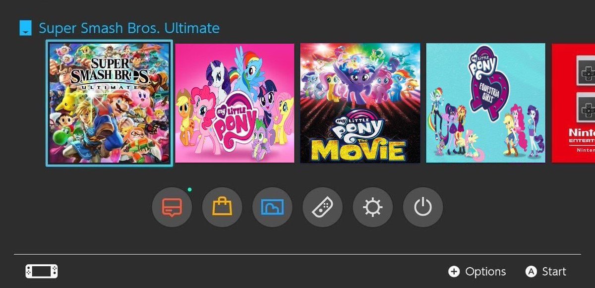 nintendo switch my little pony