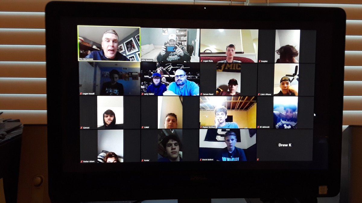 CorunnaHoops's tweet photo. Appreciate Tim McCormick (@TimMcCormick40) sharing his experience, strength and motivation with us tonight via Zoom! Success is not random! Use this moment in time as an opportunity to seperate from your competition and become mentally tougher!
#NBA
#NeverBeAverage https://t.co/LELCHIJeCf