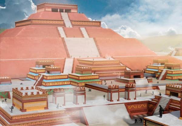 Machezm's tweet photo. Una reconstrucción en 3D de #Teotihuacan https://t.co/ttEpfhGbKS