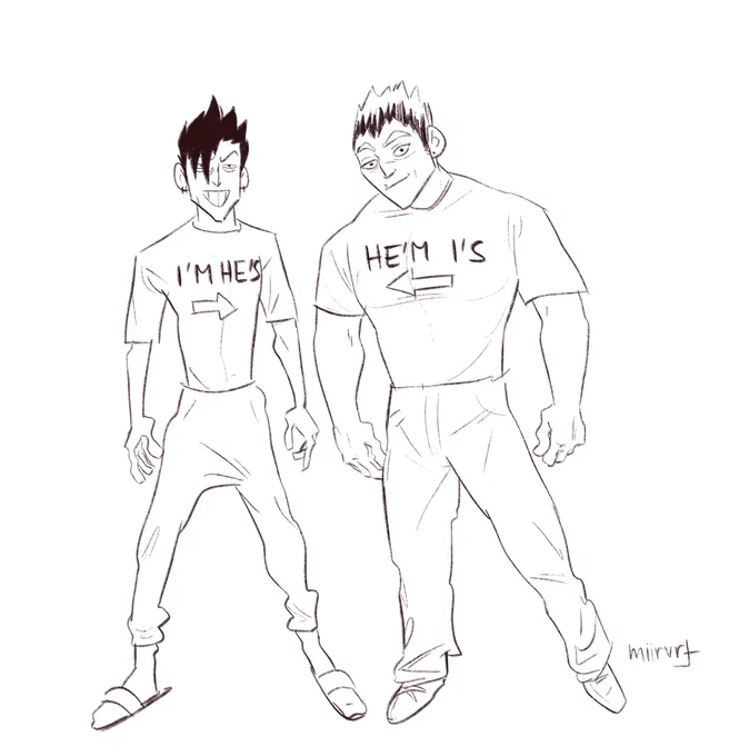 yea baby #bokuroo #haikyuu 