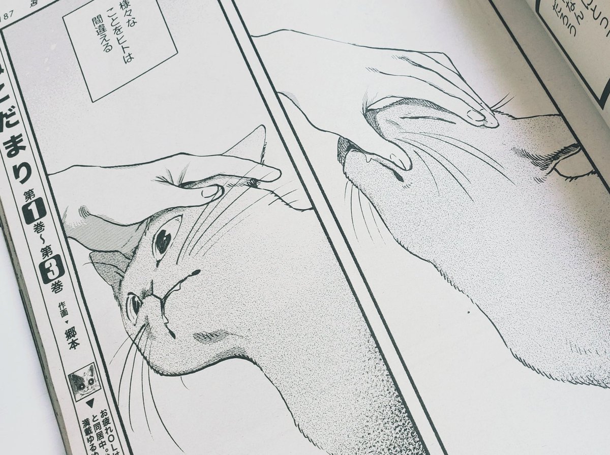 昨日8日発売/配信の週刊漫画TIMES(5/22号)に『ねこだまり』掲載頂いてます。勘違いの話です。🤔🐈🐈🐈
#ねこだまり 