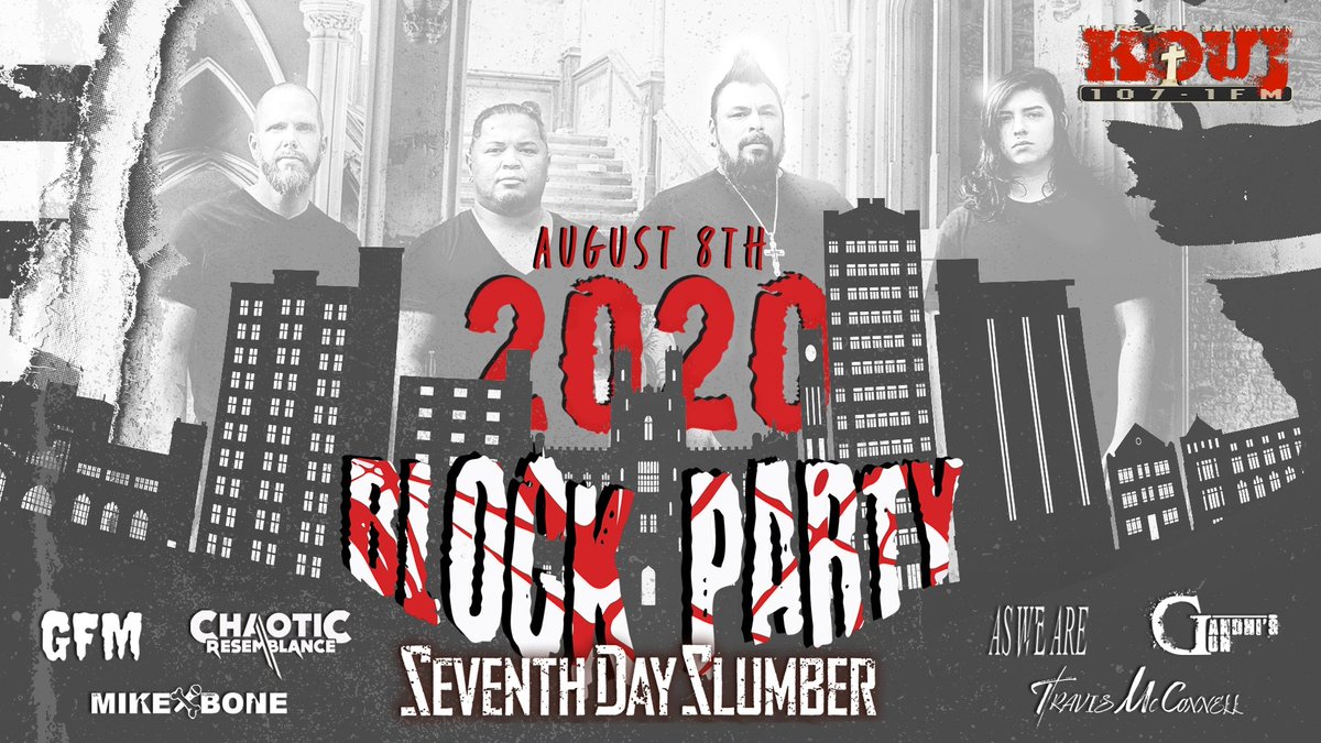 1071_Kouj's tweet photo. The new updated Block Party logo.
#blockparty2020 #christianmusic #christianrock #christianmetal #christianhiphop #jesus #kouj #therockofsalvation https://t.co/bglvwwnbn2