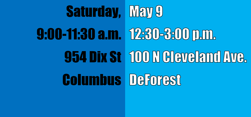 LoweryForWi's tweet photo. Tomorrow, I will be spending time at two different locations. I invite you to come chat from a safe distance, sign my nomination form, and donate food to a local food pantry. See you soon! https://t.co/teO5A7CGxW