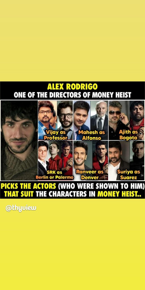 Kranthi62911562's tweet photo. #LaCasaDePapel #MoneyHiest
#AlexRodrigo https://t.co/HGdPj8AuDZ