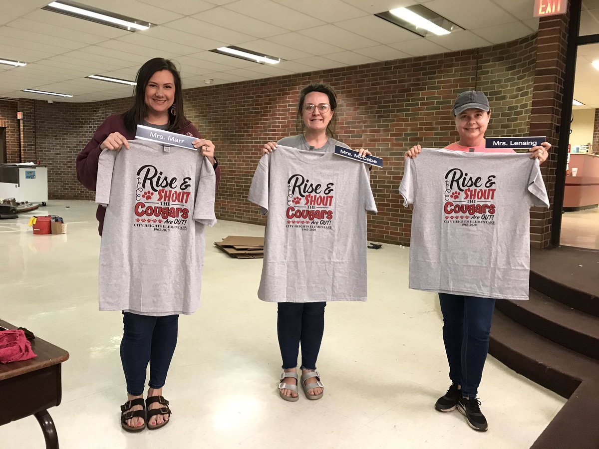 Huge thanks to our wonderful City Heights PTA for our staff appreciation gifts!  We LOVE the shirt and name plates!  We had fun with all the special drawings for prizes too!