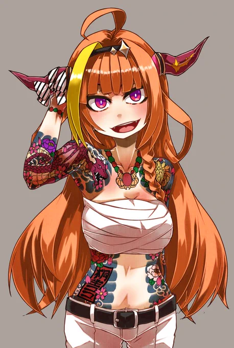 会長の紋々。
#みかじ絵 