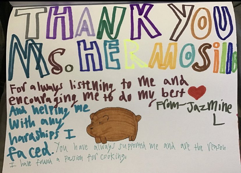 Little things mean everything 💕 #burtonschooldistrict #scca #TeacherAppreciationWeek