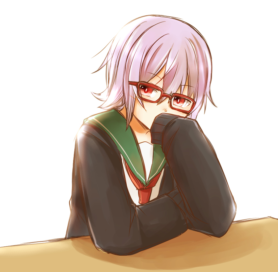 #人類は眼鏡を欲している
赤渕メガネが好きです…?(ダダ洩れ) 