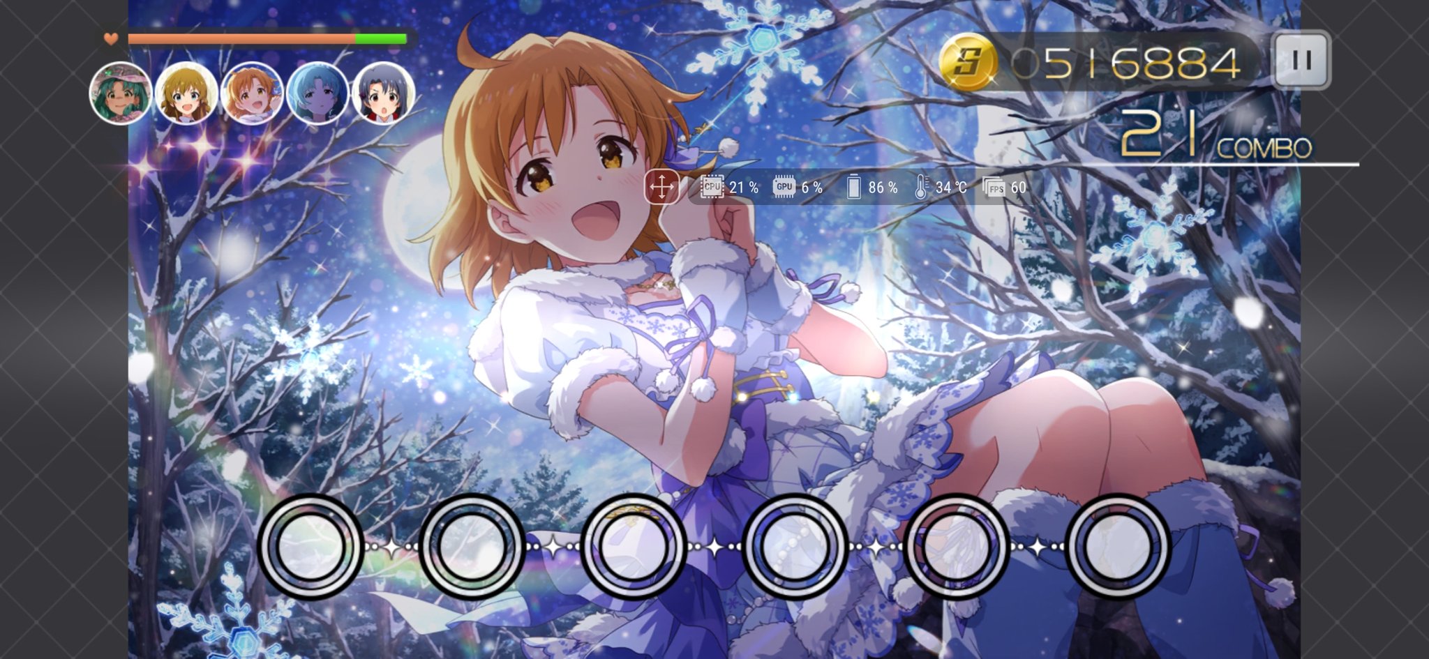 Ackidg あき 71kg ミリシタのライブは60fpsだけど デレステのライブは1fpsまで出るんだなぁ デレステpはリフレッシュレートが1fpsの端末を買おうね 現状だとipad Proと一部androidのみっぽい T Co Huaytkd8q9 Twitter