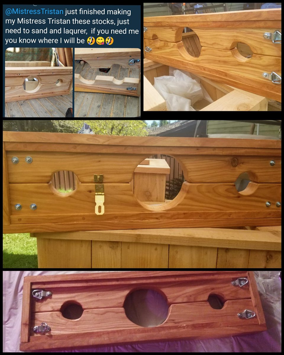 MistressTristan's tweet photo. Look what I just got!! Thank you!! Can't wait to use it! Hanging it now 😁
#seattlemistress #seattledominatrix #mistress #dominatrix #domina #seattlefemdom #femdom #stocks #sissytraining #fetishmodel #seattlefetish #seattlebdsm #goddess #pvcmodel #shinyfetish #footfetish https://t.co/3UGBoxa2ta