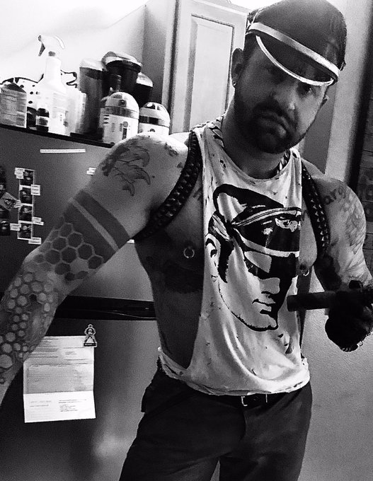 Tom of Finland, Centennial 1920-2020  shirt by @soldoutclothing in LA https://t.co/QOvQBXfiZW