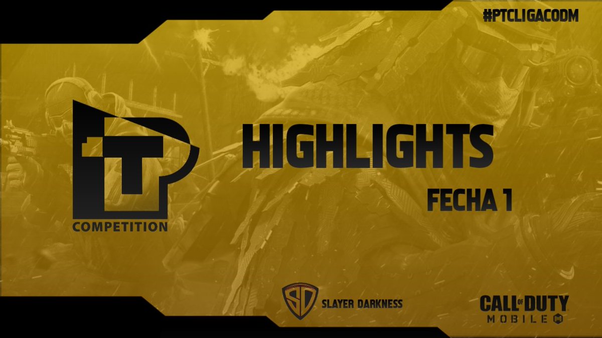 🌟 ESTRENO 🌟

📋 #PTCLigaCODM Highlights Fecha 1 🔥

📺 youtu.be/S819h1HTBbI

#CoDMobile #MobileGames #SDEra