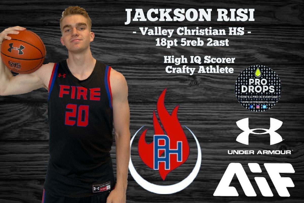 PhhPrep's tweet image. Excited to Welcome @JacksonRisi to the PHHoenix Fire Post Grad Team

The Sharp Shooting Guard Had a Great Year at Valley Christian After Sitting Due to the AIA Transfer Rule

High Academic and Sneaky Athletic We Expect Jackson to Have a Huge Post Grad Year with the Fire