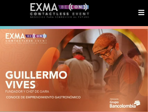 C0BARREC's tweet photo. Ya se acerca el cierre del #EXMABEON, la ponencia final la esta realizando Guillermo Vives hablando de su experiencia mediante la cocina y nada mejor que mediente la preparacion de un plato.
#EXMA2020 #EXMAColombia https://t.co/MZSGTi0aT3
