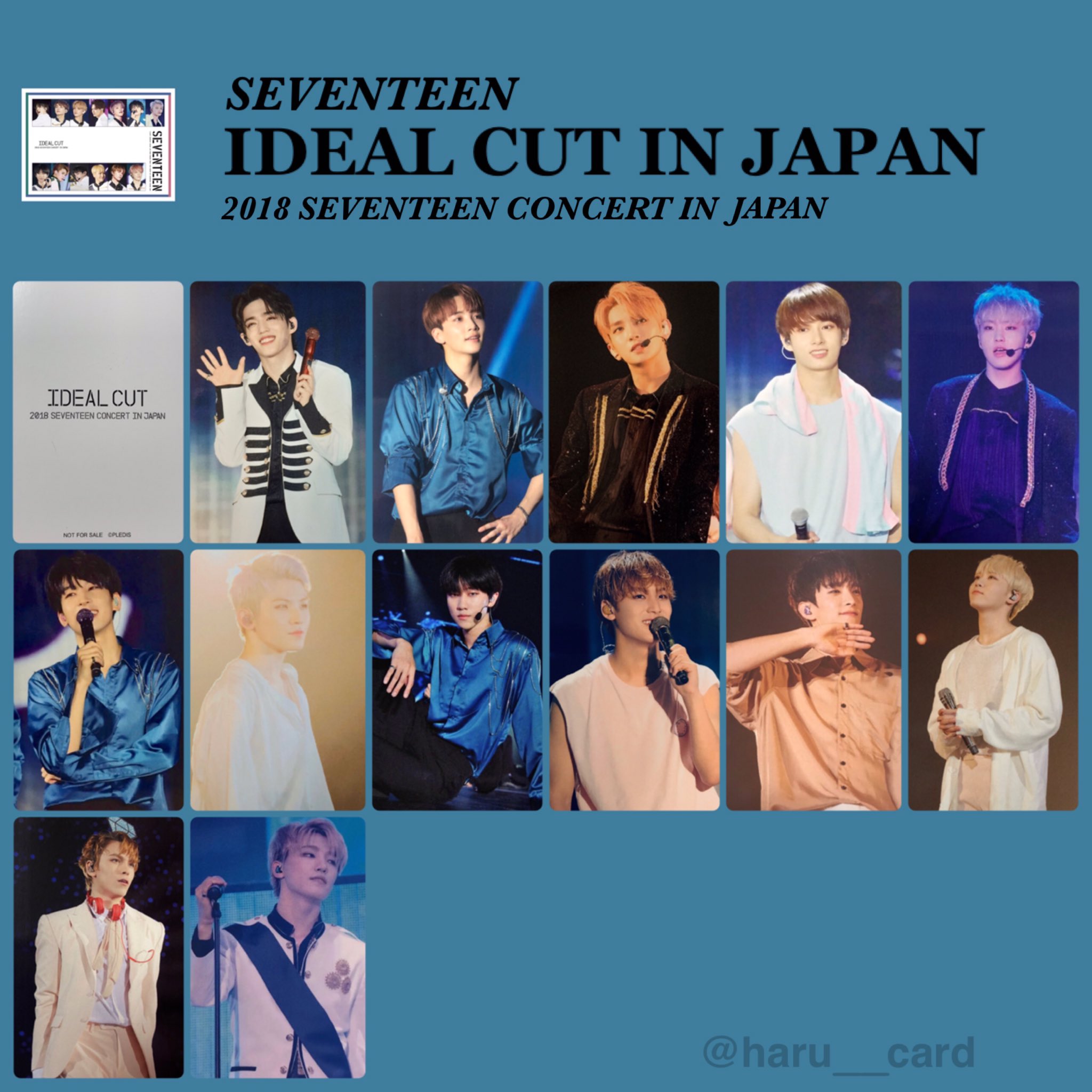 SEVENTEEN 「IDEAL CUT IN JAPAN」 Blu-ray-