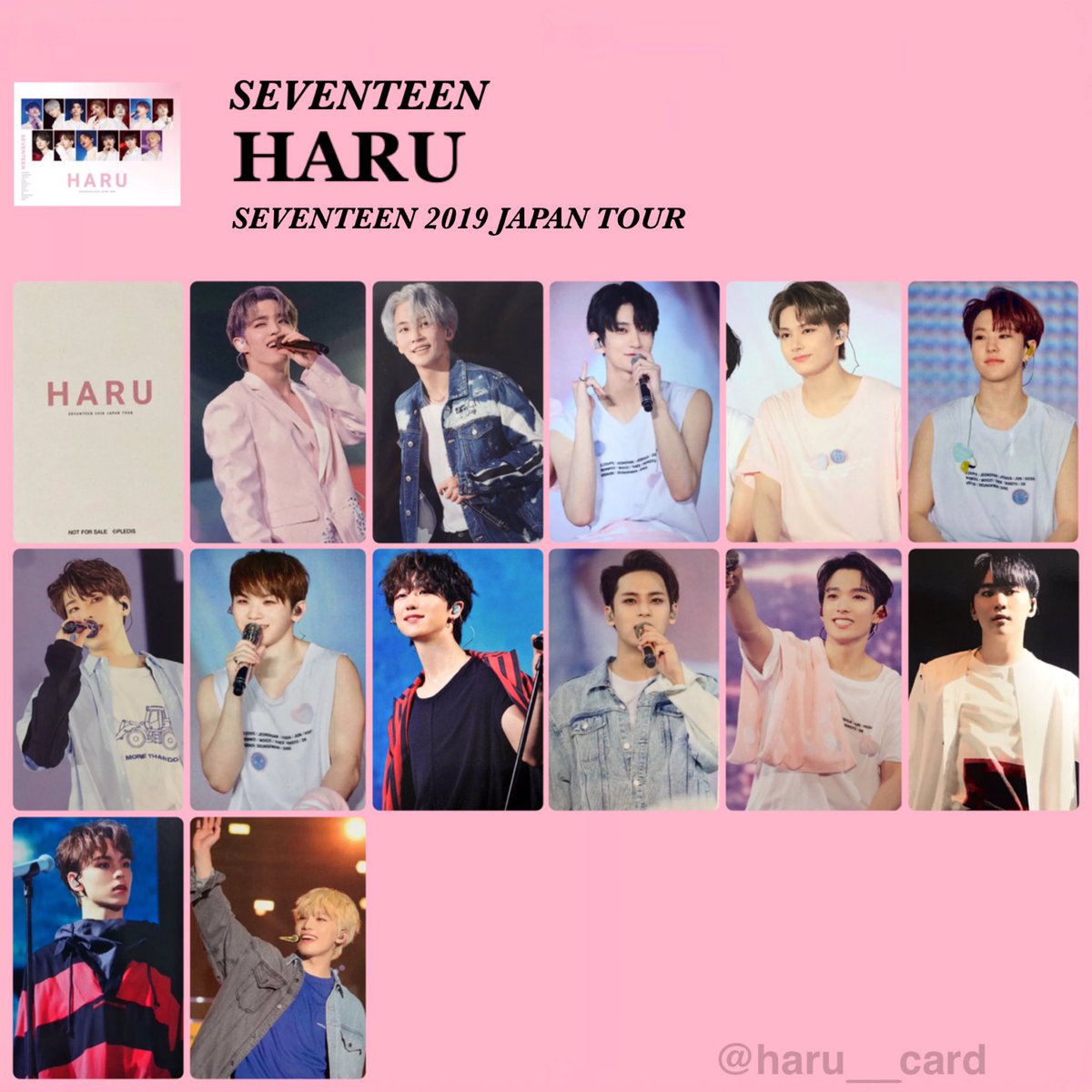 SEVENTEEN HARU Blu-ray & オンコン Blu-ray-