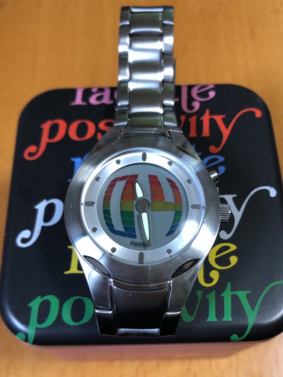 kow_1's tweet photo. FOSSILのBIG TIC復刻！
昔から好きだったので即購入でした🤗
すてき🌈

#fossil #BIGTIC https://t.co/N8I3cl9MwQ
