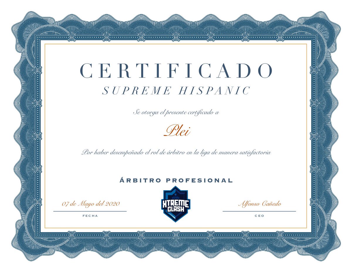 Hemos acabado con la primera edición de #XtremeClash nuestro formato principal como organización. 
Nuestro campeón fue <a href="/ACE1gg/">ACE1</a> 🎉 pero también queremos agradecer a nuestro increíble equipo de trabajo.

👮🏻‍♂️Árbitros: 
1️⃣@CrazyHorseCr 
2️⃣<a href="/christiancr_one/">Another one</a> 
3️⃣@SebazVasquez 
4️⃣<a href="/Play1_Bs/">Play</a>