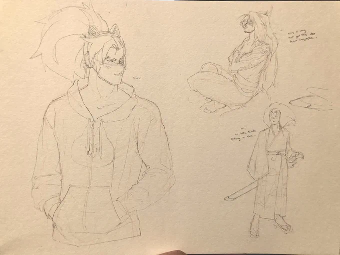 some more yasuo sketches cuz i felt like drawing the man. might colour later. 

#LeagueOfLegends #ArtofLegends #yasuo 