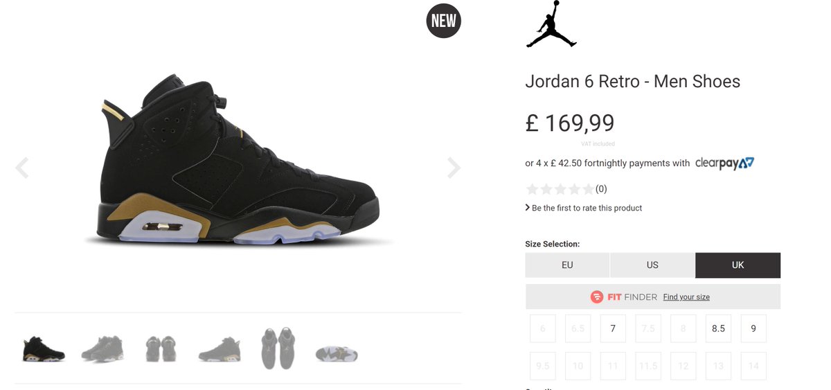 foot locker jordan 6 dmp