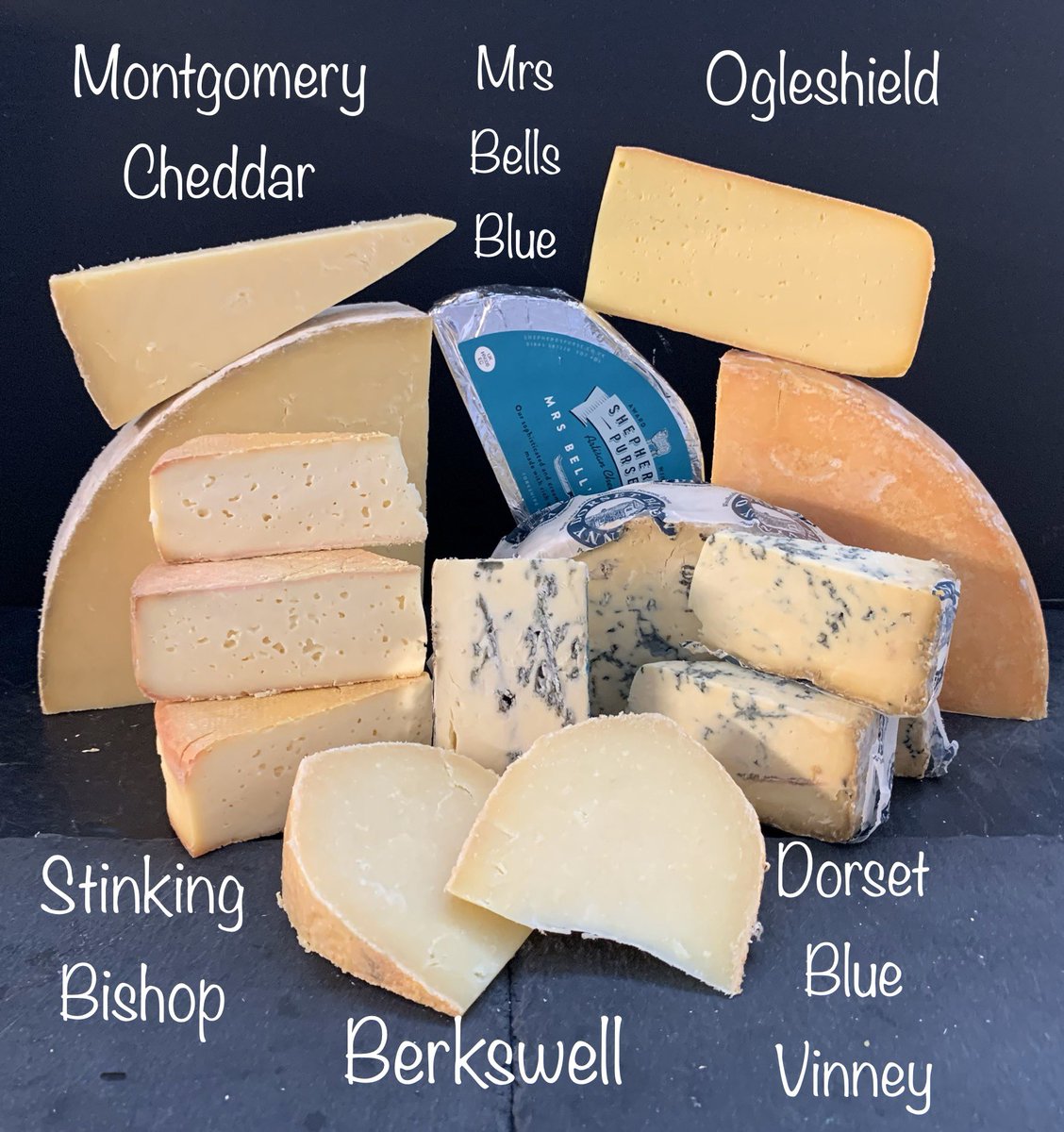 TheCheeseHut1's tweet photo. Day 6 #BritishCheeseWeekender & what a #fest of #cheese we have for you in the #shop today between 10 - 4pm including #Montgomery #Cheddar #MrsBellsBlue #Ogleshield #StinkingBishop #DorsetBlueVinney & #Berkswell + all the #cheeses we mentioned this week #SupportBritish #buylocal https://t.co/og7KVd8bQN