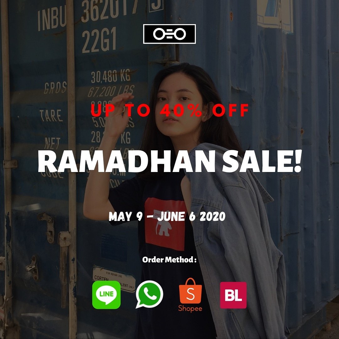 ModsicCreation's tweet photo. Woohoo! Ramadhan Sale 2020 is Coming🔥
Up to 40%.
May 9 - june 6 2020.
For order method whatsapp, line, bukalapak, and shopee. Happy shopping!🙌
.
• "Claswhite" 40% Off
• "Redbla" 30% Off
• "Vintcla" 30% Off
• "Navstro" 20% Off
• "Boxrun" 20% Off
For detail @modsic.catalog https://t.co/kqfEgGE3Ew