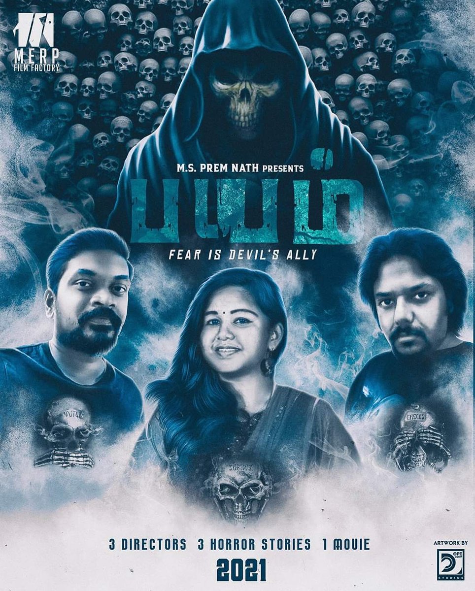 vathani_5's tweet image. MERP FILM FACTORY presents பயம் (fear), an anthology horror feature film based local folklore.  
Directed by @MananSubra, @vathaniy &amp;amp; @SasiDeFun
Produced by @g5prem 
Publicity design by V.A. Pravin
Releasing soon by 2021

#bayam #tamilmovies #3directors #3stories #1movie
