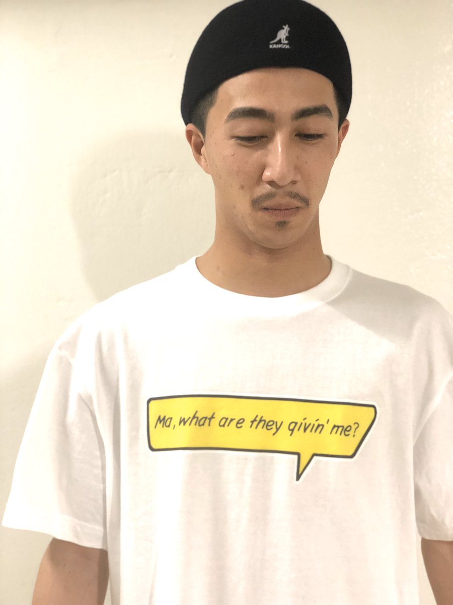 resort_lover's tweet photo. 【BOYEE】

“SURE SHOT” T-shirt（¥4400）→ https://t.co/JHVG9GfnA5よりよっしゃっしゃっす🙏

MODEL:1PAC（165cm/M着用）

※GW進行&amp;郵便局15時閉店を知らず若干発送遅れてしまい申し訳ありません💦3蜜を避けた完全オレ一人オペレーションで梱包から発送までぶっかまし〼。#サ上 #drmcrew #boyee https://t.co/ethi7UFomK