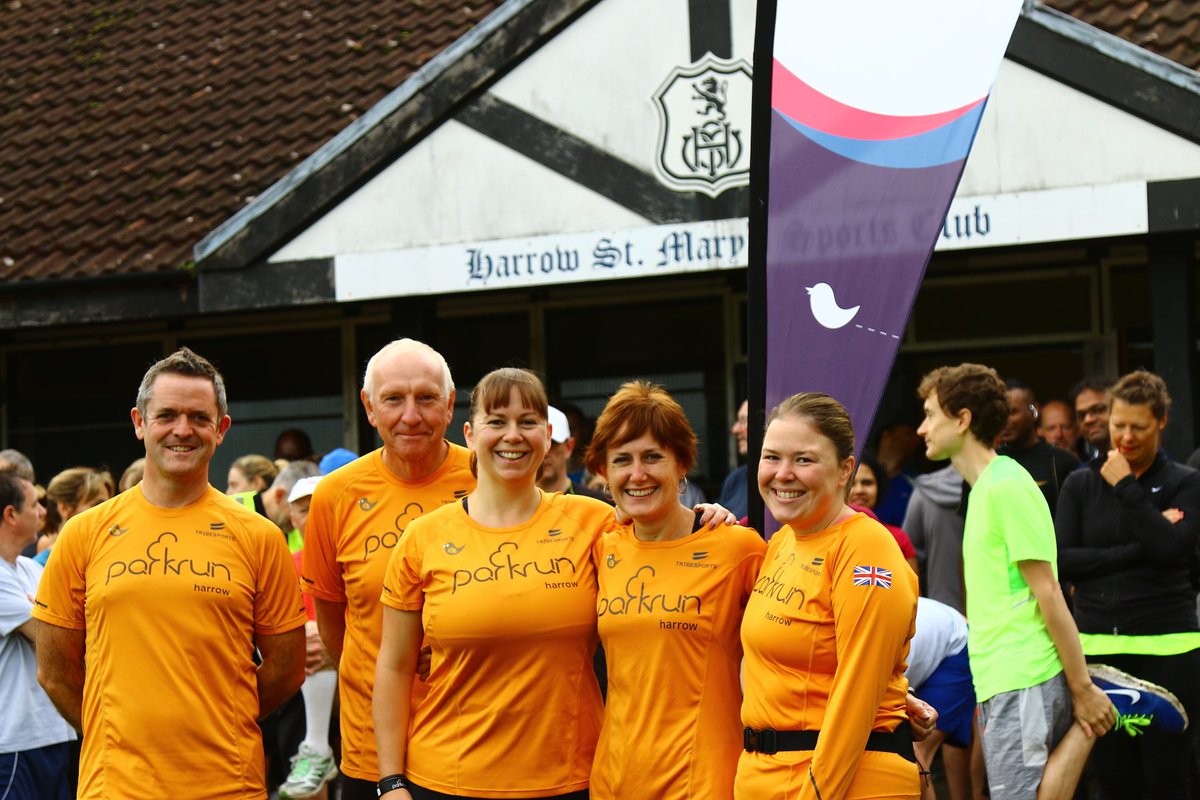 harrowparkrun's tweet image. Happy 5th birthday to us @harrowparkrun! Have a run and a piece of cake and dream of when we're all back running together! 🎂🥂#loveparkrun #BeatCOVID19