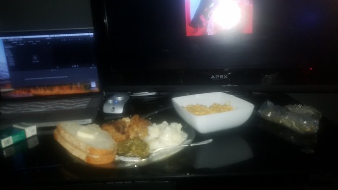 After a long overdue steamy hot shower at 3:30 a.m., I'm greeted with a plate full of homemade fried<a href="/tag/ilovemyjob"class="tags"><span>#ilovemyjob</span></a>