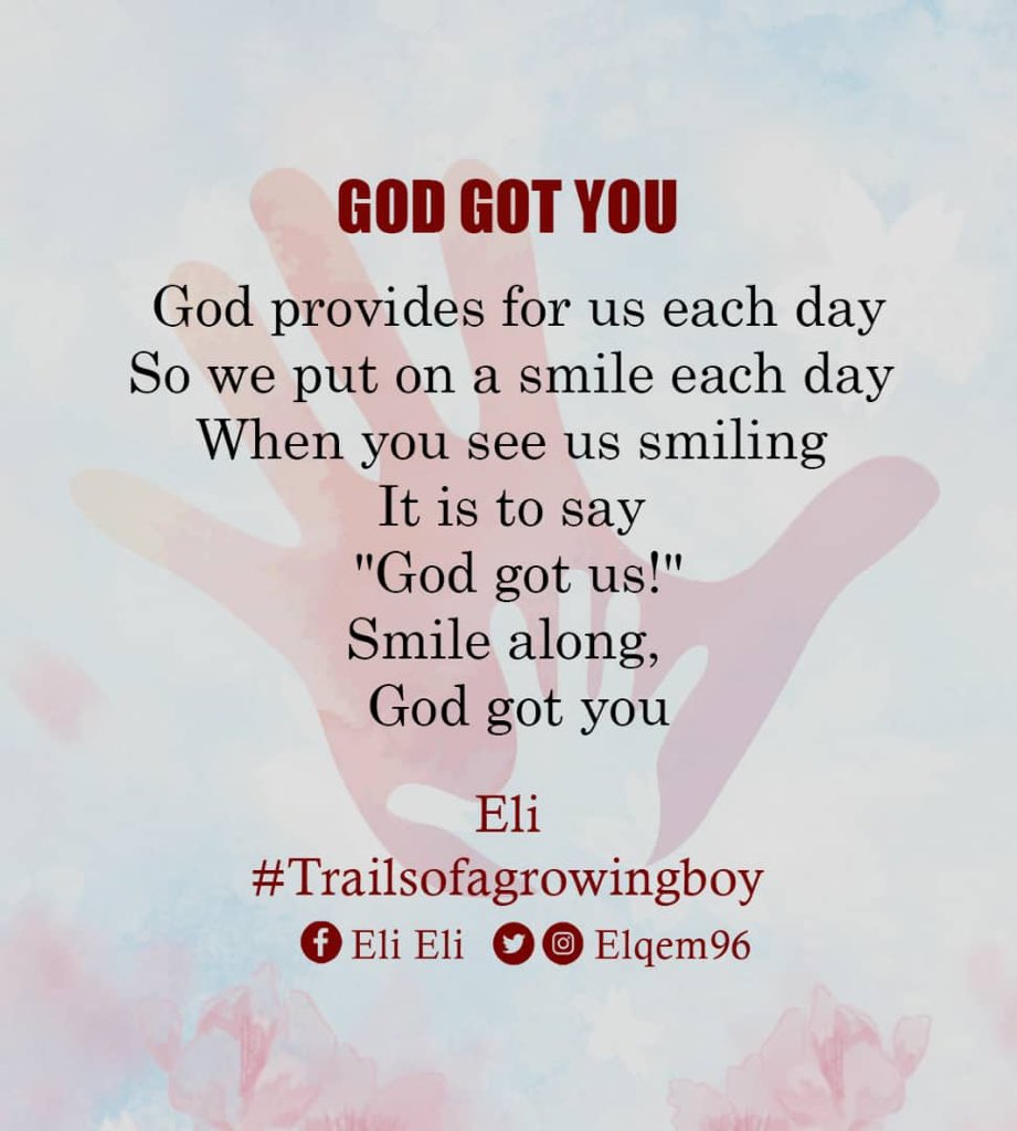 Elqem96's tweet photo. Weekends are for poetry ๐ค๐ฅ. #trailsofagrowingboy #poetry #poem #weekendvibes #writer #poets #poetsofinstagram https://t.co/itcSIQjW5E