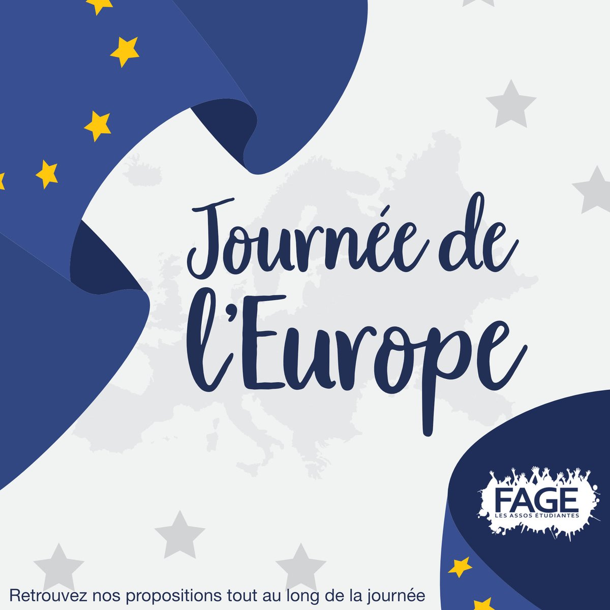 #JournéeDeLeurope #9mai 

Aujourd’hui, date d'anniversaire de la déclaration de Robert #Schuman, c'est la journée de l'#Europe qui célèbre la paix et l'unité en #Europe 🇪🇺🤝

⬇️ Retrouvez nos propositions tout au long de la journée ⬇️
