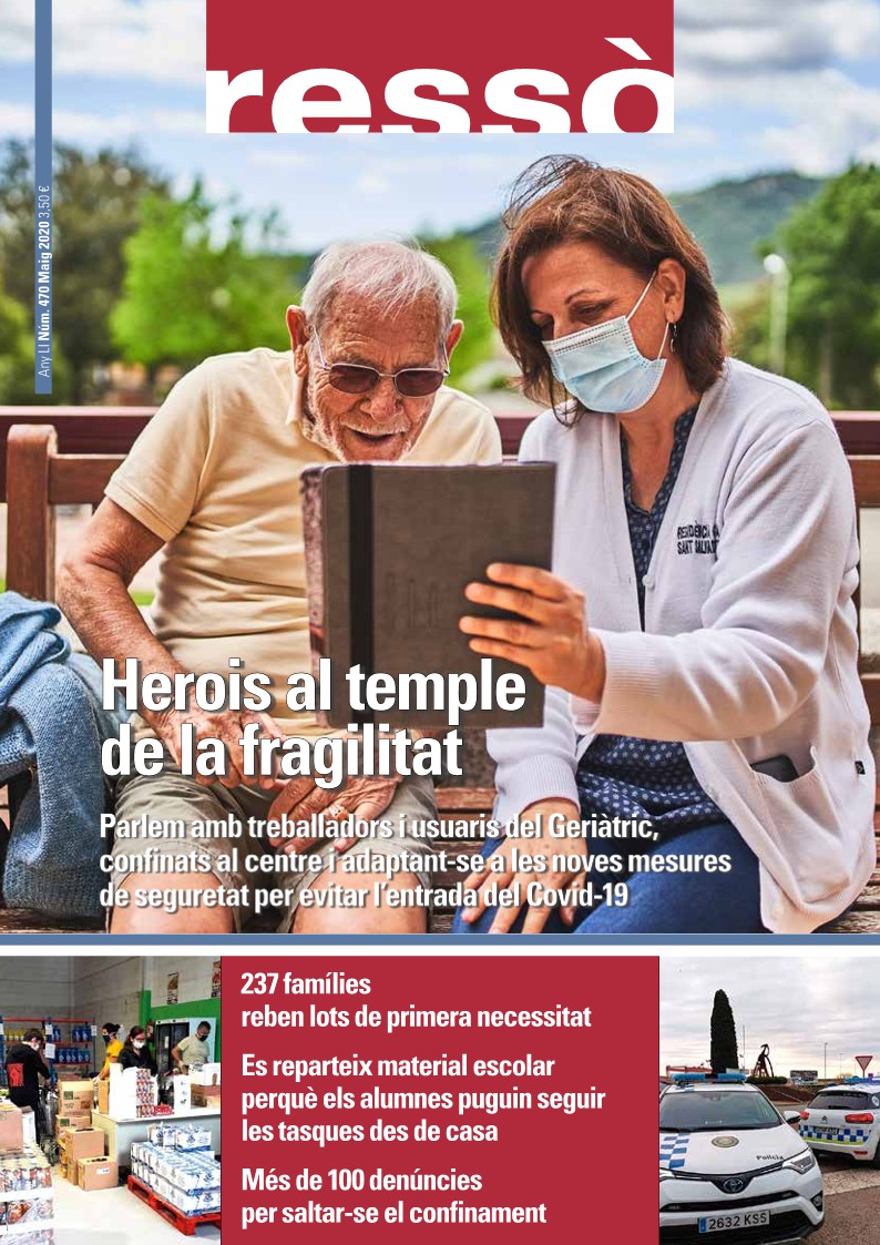 Bon dia! 😁

🗞️ Dilluns ja tindreu disponible el Ressò de maig als quioscos!

👉🏻 En aquest número analitzem les conseqüències de la pandèmia actual al nostre poble amb entrevistes als diferents actors i un reportatge de la situació al Geriàtric.

#RevistaRessò #Ressò #Scfarners