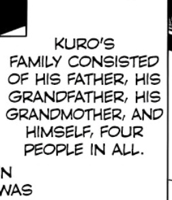 Thinking about how Kuroo probably calls Kenma's mom "Mom" because he doesn't have a mom