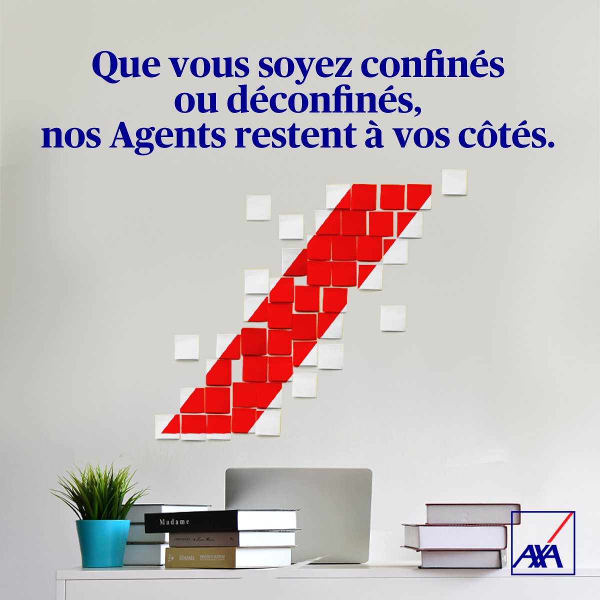 Retrouvez dans plus de 50 quotidiens régionaux la nouvelle campagne AXA autour de nos Agents Généraux et leurs collaborateurs qui sont mobilisés pour accompagner les clients ! #continuitedeservice