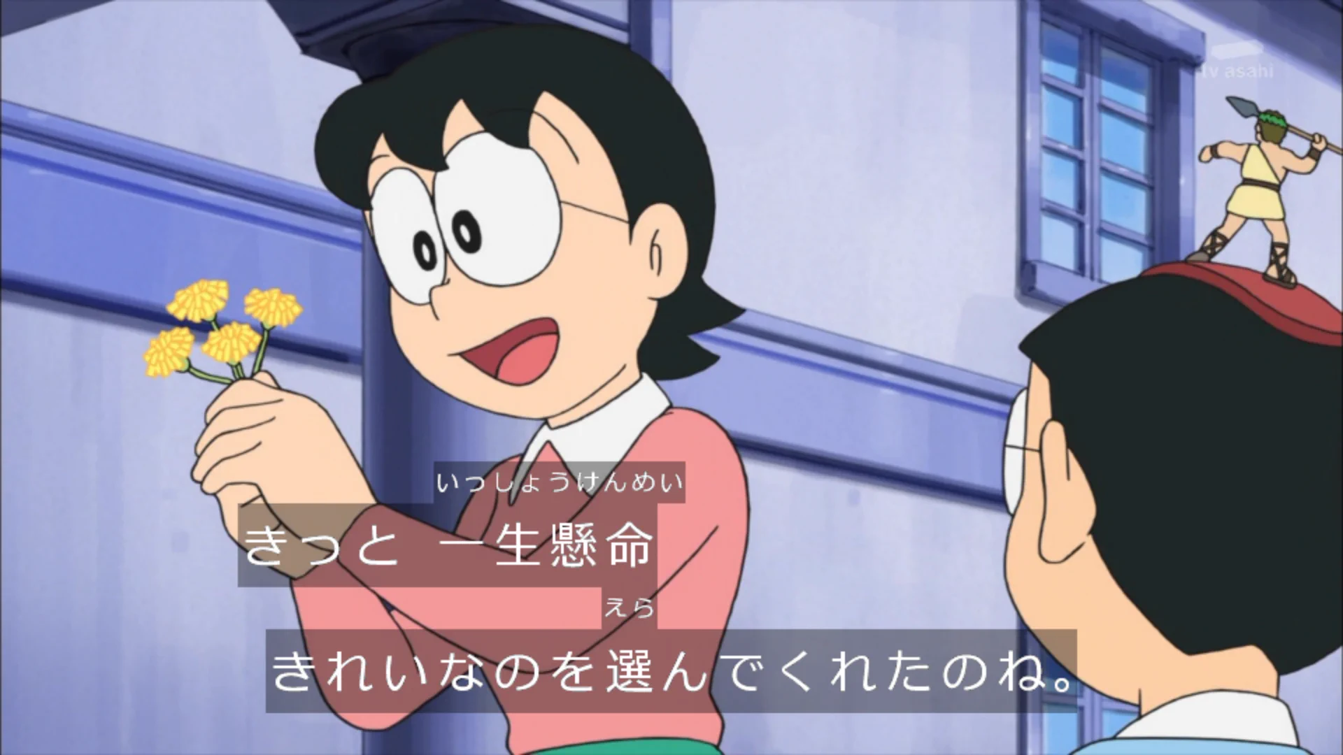 9日に放送したドラえもんの「こころにささるおもいヤリ」がうるっ来る