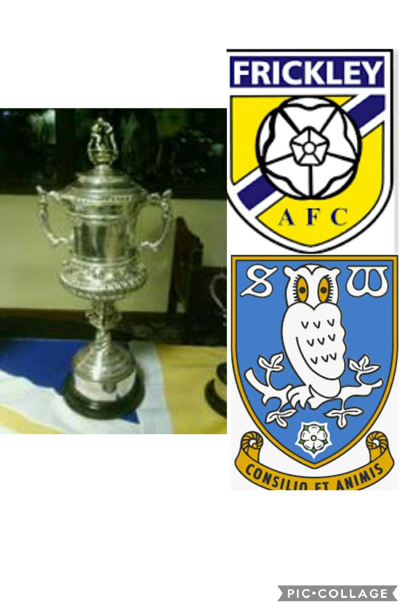 SteelNon's tweet photo. Sheffield &amp; Hallamshire senior Cup 4th oldest cup competition in the world
#SheffieldWednesday champions 14 times #EFL
#frickleyathletic champions 14 times 
Joint most wins of all time in this cup. https://t.co/MZs1MjM4Eo