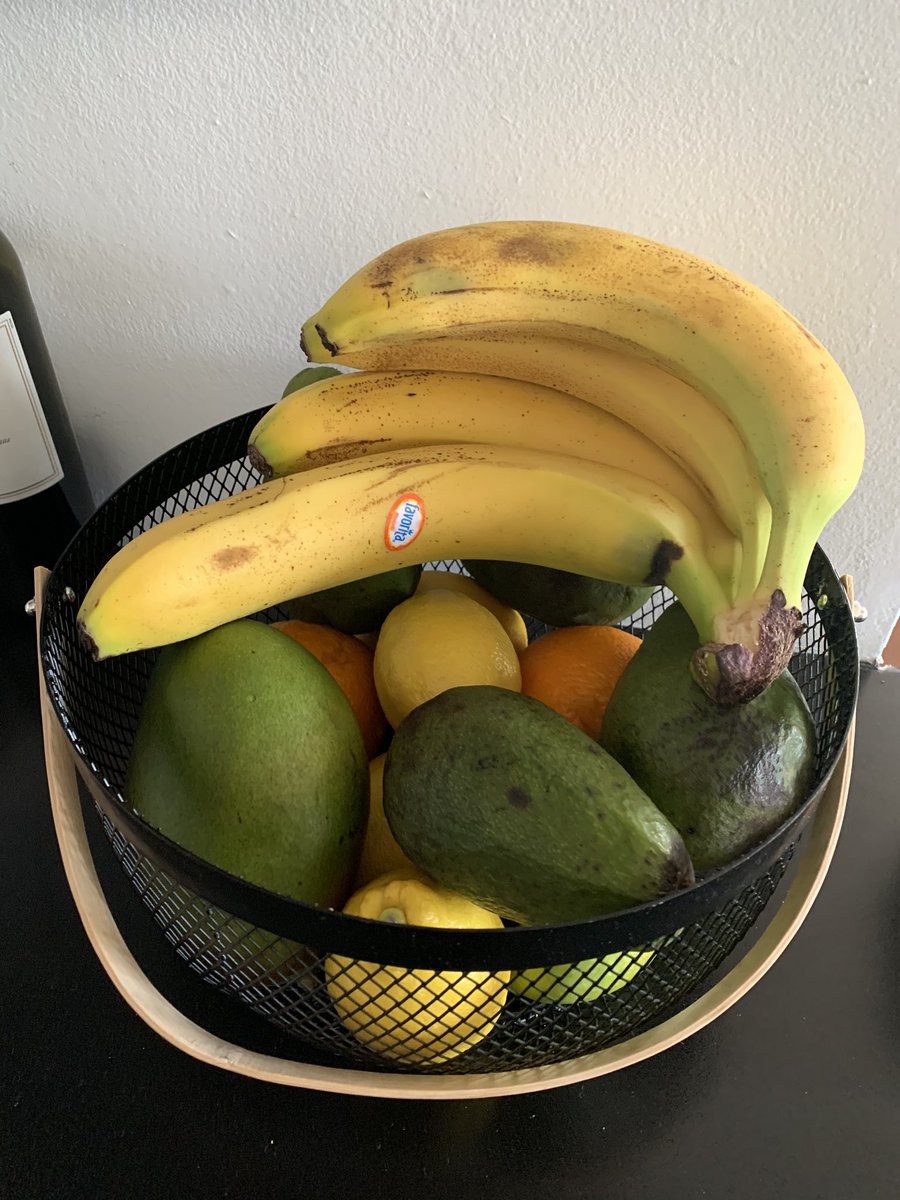 Day 60: Domestic morning of cleaning and fruit wrangling.