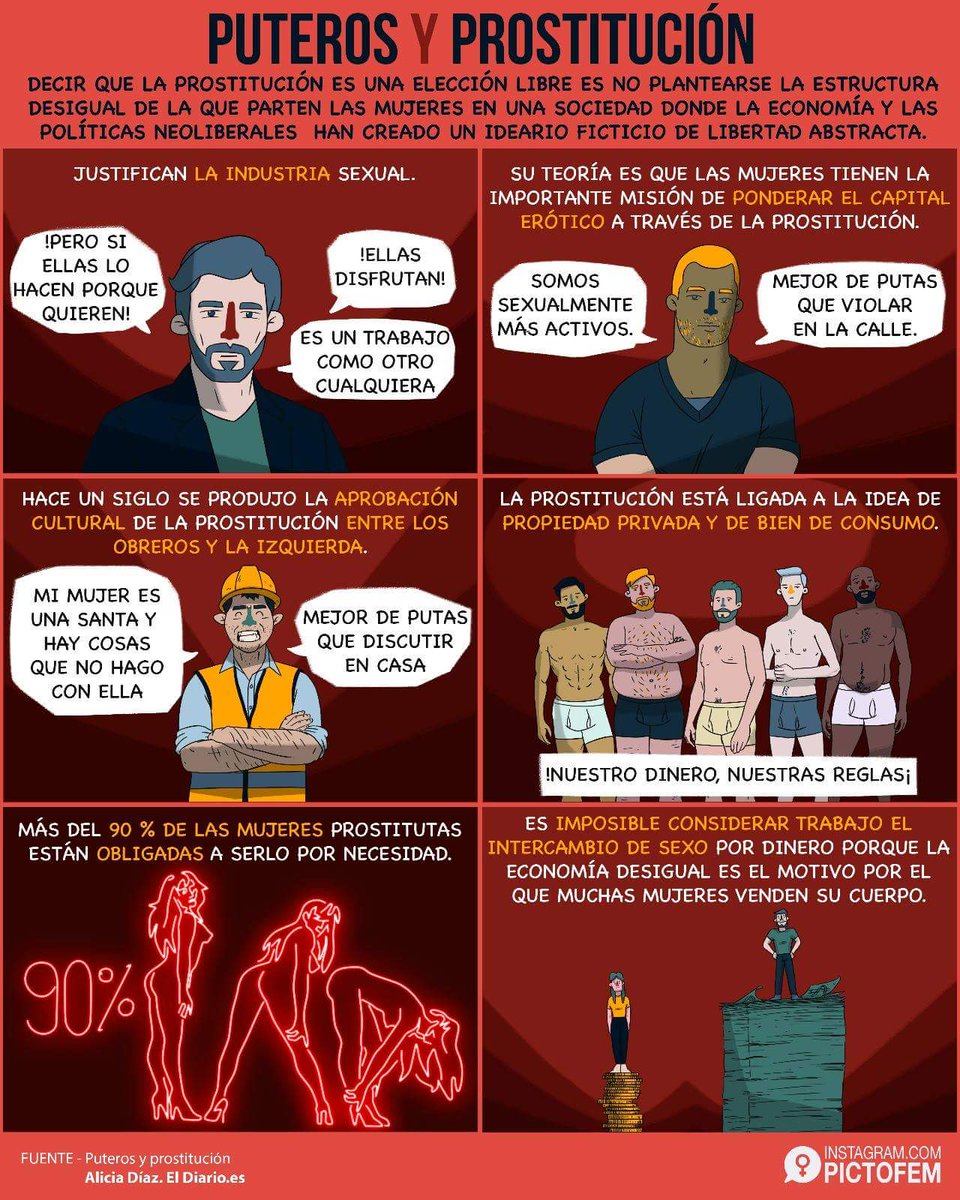 enluchamujeres's tweet photo. Puteros, sois la lacra de esta sociedad
#9M2MarchaAbolicionista 
@PSOE @PODEMOS 
Abolición de la prostitución https://t.co/yEOP6kJWCs