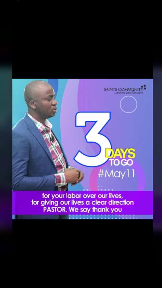 Oluwa_Funmi's tweet image. #3dayscountdown
#May11