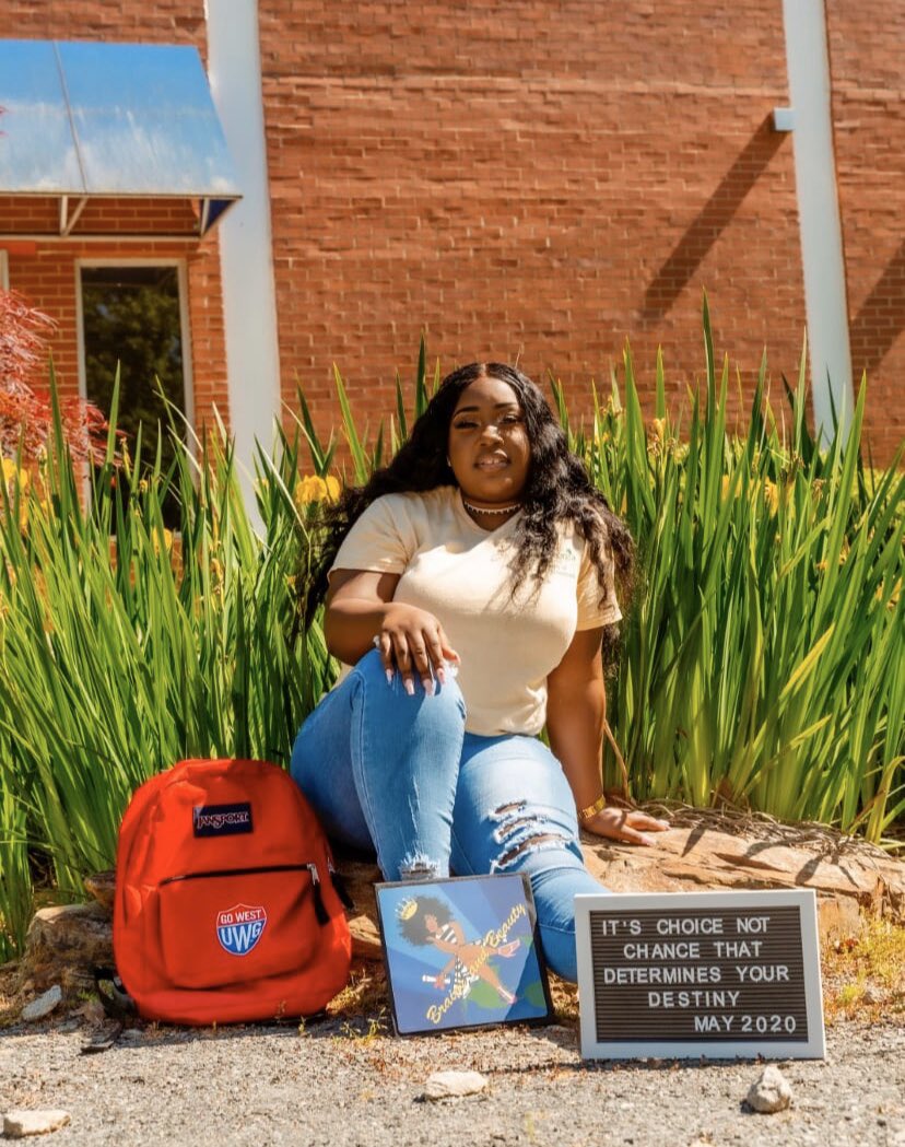 NCheniseee_'s tweet image. To my Mama &amp;amp; Daddy- We got this degree, I kept my promise to you both. Keep watching over me as the next door opens for me on this journey. 
8.29.14 &amp;amp; 9.30.18 👼🏾👼🏾 #UWG20 #FirstGenGrad #blackjournalist #nsoro #bgcma #reporter