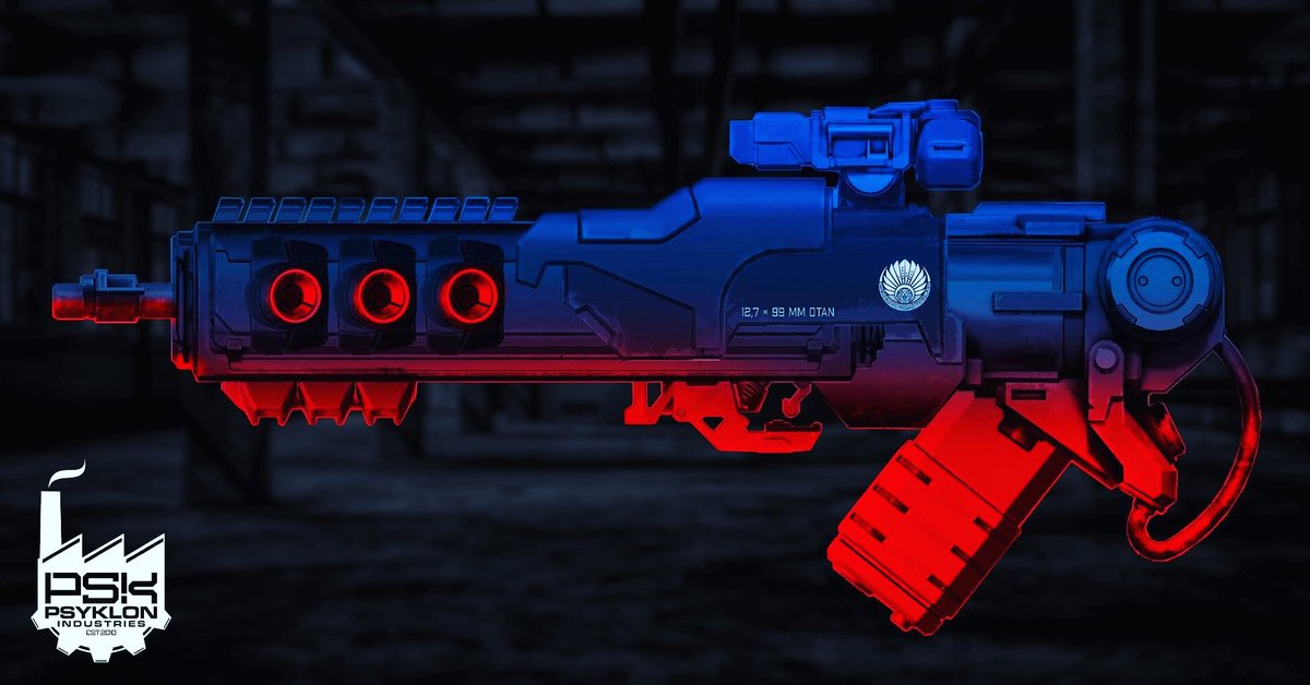 Gun study #videogaming #digitalart #painting #scifi