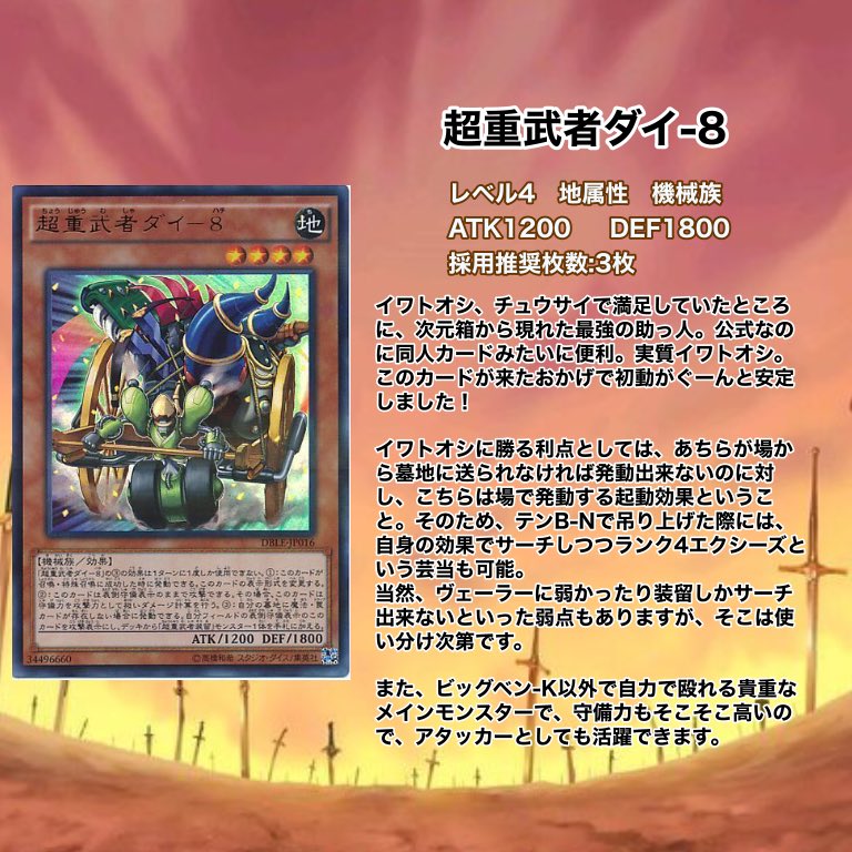 超重武者カード紹介 Twitter