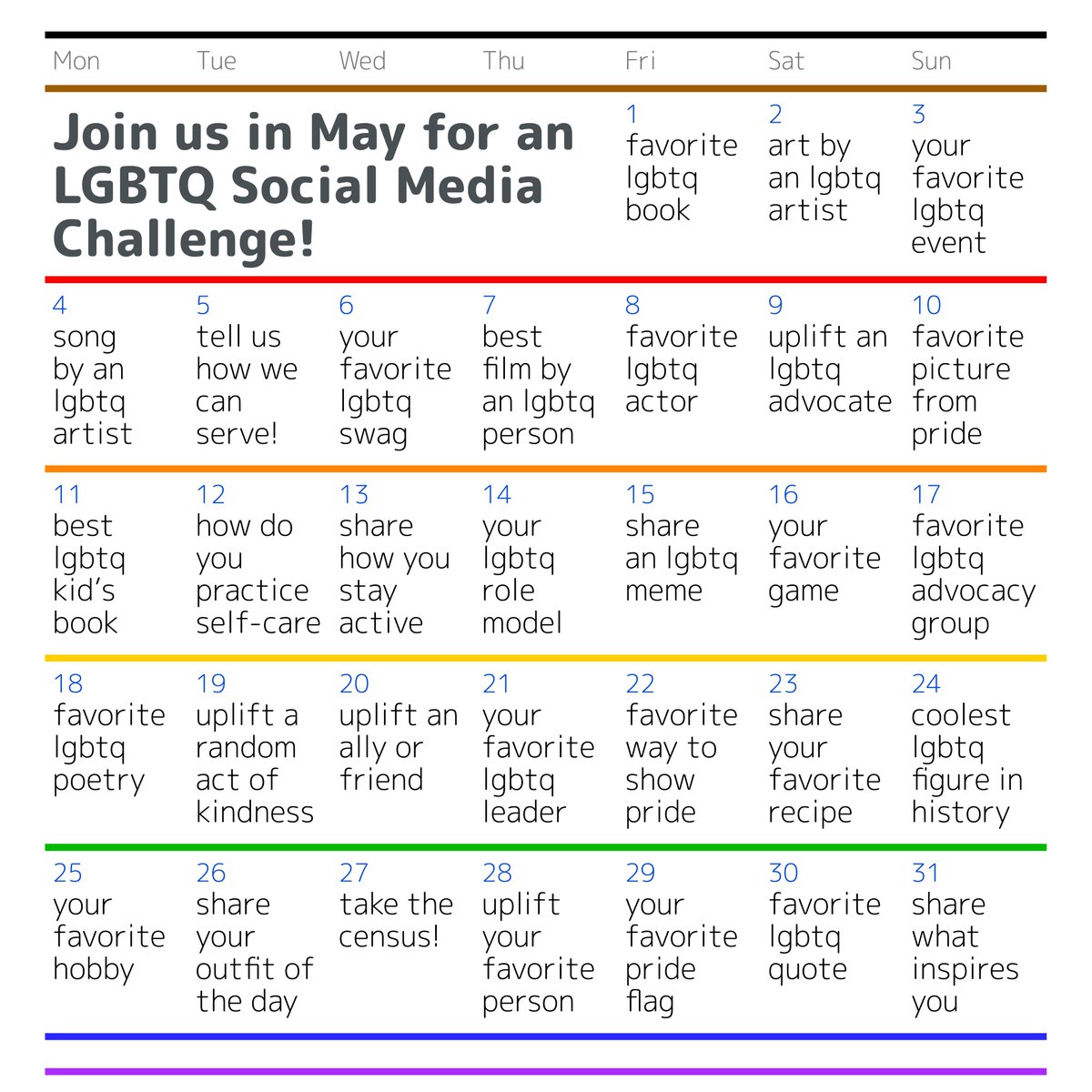 LGBTQSCCgov's tweet photo. Day 8 of our #queerantine challenge! Who are your favorite #lgbtq actors?

#TeamOLGBTQ members Amy, Kilani, and Crystal selected @tracelysette, #KateMcKinnon, and @cleaduvall. Check out our #instagram to see more!

Share your favorites by tagging us and using #QueerantineSCC! https://t.co/eAju2wTdLc