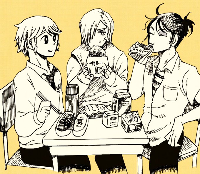 VAL組で学パロしてるの見かけてめっちゃ良いやん…と思わず自分も描いちゃった? 