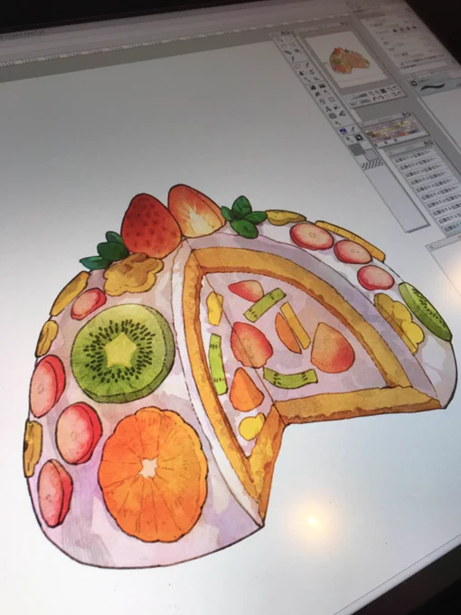 午後2時から今日も進捗報告しつつ仕事絵描きます! 