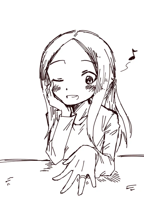 落書き
ゆびわ 